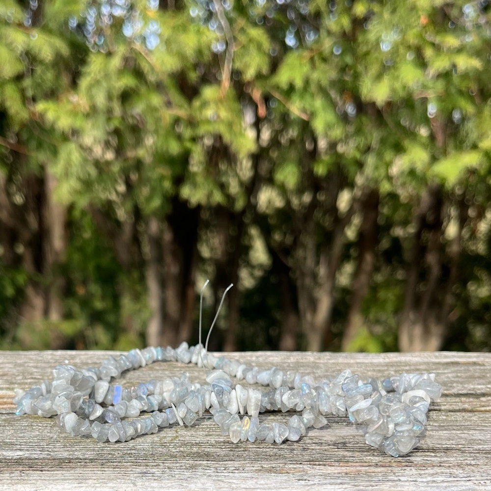 Labradorite Chip Beads